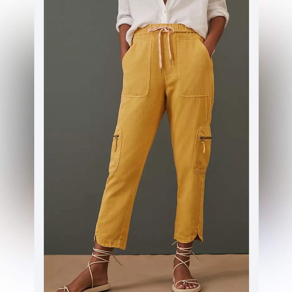 Anthropologie Pilcro The Cottage Pants Size Small Utility Drawstring Waist